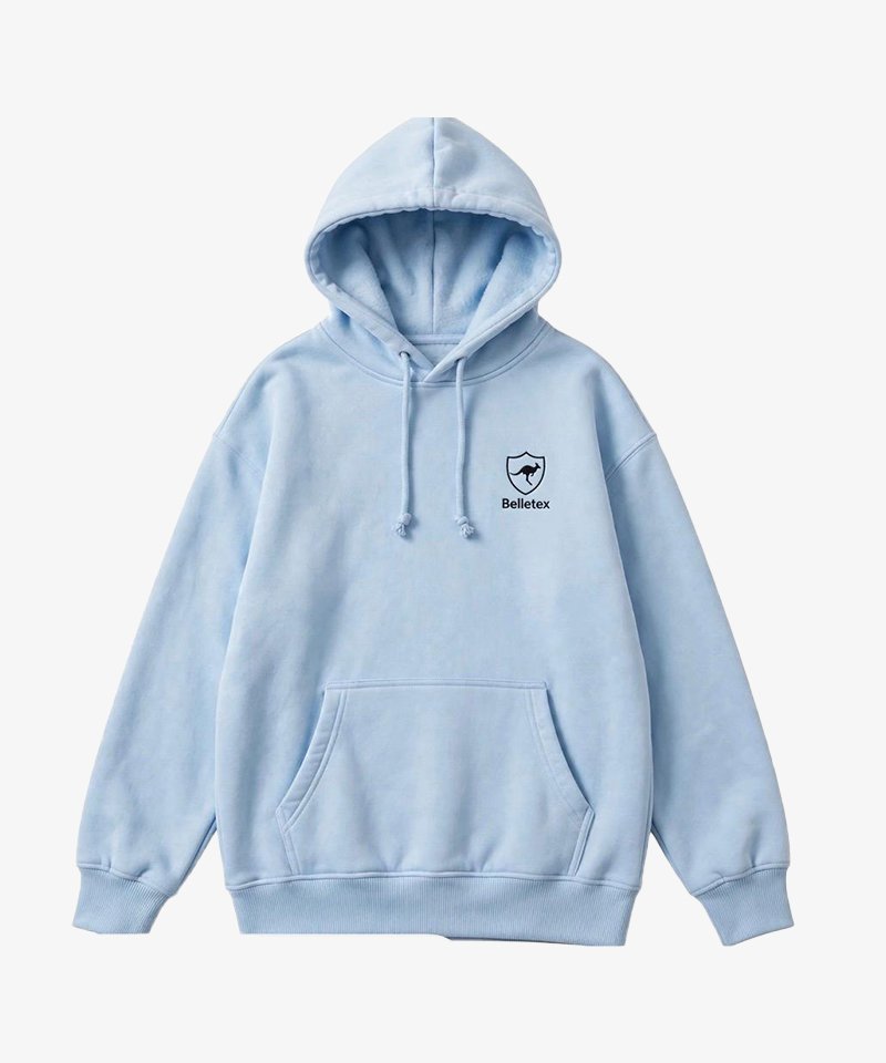 Belletex Womenswear Oversized Hoodie – Light Blue – 400 GSM