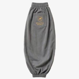 Baggy Balloon Mid Rise Grey Pants
