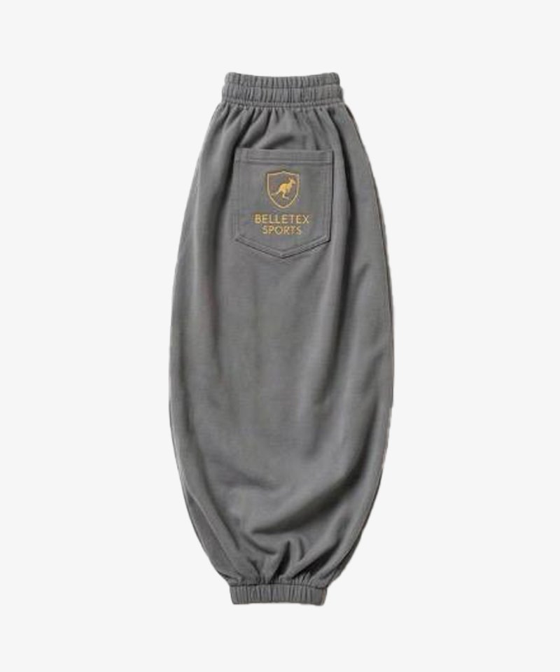 Baggy Balloon Mid Rise Grey Pants